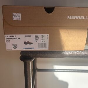 Merrell Coldpack 3 Thermo Moc WP in Earth Tone size 10 1/2. NWT